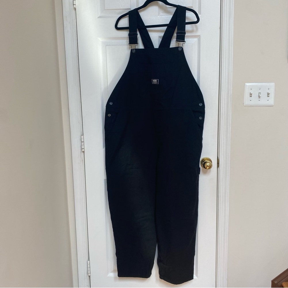 Vans Ground Work Women's Black Overalls